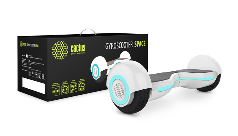 Новые модели гироскутеров CACTUS серии SPACE и TRACK