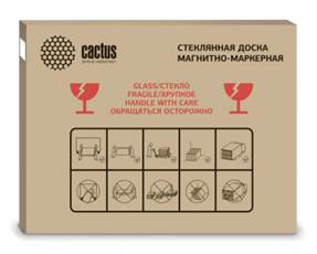 Стеклянные магнитно-маркерные доски от CACTUS