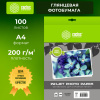 Фотобумага Cactus CS-GA4200100ED A4/200г/м2/100л./белый глянцевое для струйной печати