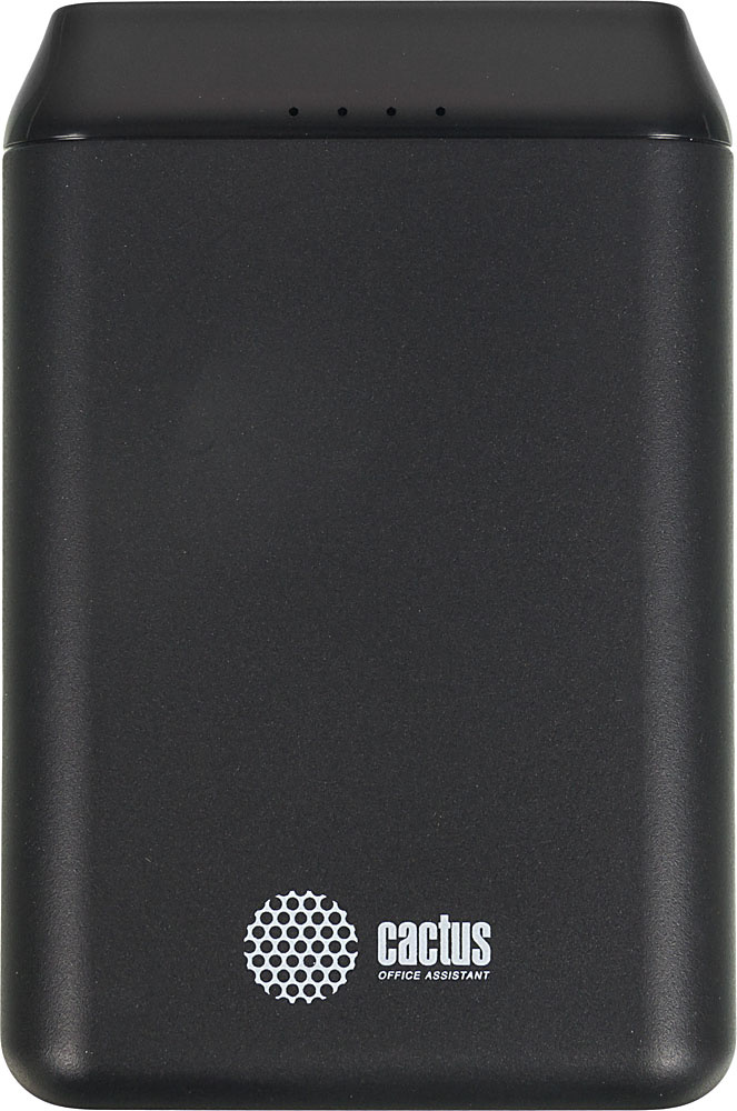 Мобильный аккумулятор Cactus CS-PBFSST-10000 10000mAh 2A черный 