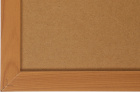 Доска пробковая Cactus  CS-CWBD-45X60  пробковая коричневый 45x60см деревянная рама пробка