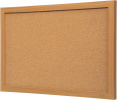 Доска пробковая Cactus  CS-CWBD-30x45  пробковая коричневый 30x45см деревянная рама пробка