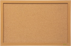 Доска пробковая Cactus  CS-CWBD-30x45  пробковая коричневый 30x45см деревянная рама пробка