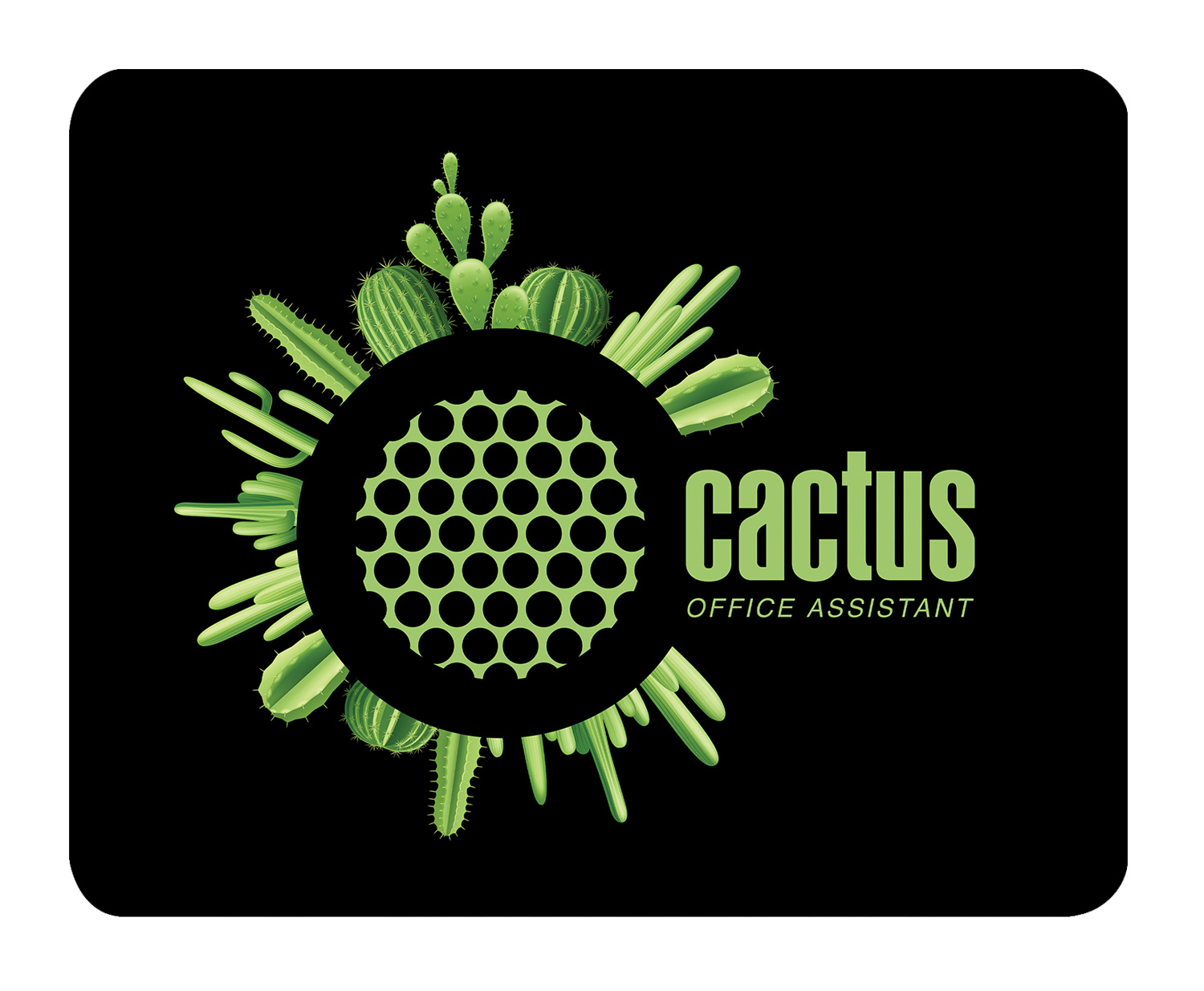 Коврик для мыши Cactus Logo Cactus Мини 250x200x3мм (CS-MP-D03S)