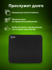 Коврик для мыши Cactus Black 300x250x3мм (CS-MP-D01M)