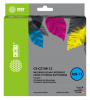 Картридж струйный Cactus CS-CZ109-12 черный/голубой/желтый/пурпурный набор (64.2мл) для HP DJ IA 3525/5525/4525