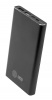 Мобильный аккумулятор Cactus CS-PBFSJT-10000_MAK Li-Pol 10000mAh 2.1A+2.1A черный 2xUSB материал алюминий