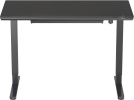 Стол для компьютера Cactus CS-EGD-BBK электропривод столешница стекло черный каркас черный 