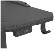 Стол для компьютера Cactus подъёмный столешница МДФ карбон каркас черный (CS-ED-GBK) 