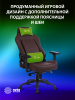 Кресло игровое Cactus CS-CHR-0112BR коричневый экокожа с подголов. крестов. сталь 