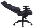 Кресло игровое Cactus CS-CHR-0112BL черный экокожа с подголов. крестов. сталь 