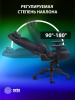 Кресло игровое Cactus CS-CHR-0112BL черный экокожа с подголов. крестов. сталь 