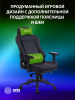 Кресло игровое Cactus CS-CHR-0112BL черный экокожа с подголов. крестов. сталь 