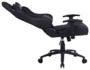 Кресло игровое Cactus CS-CHR-030BL черный экокожа с подголов. крестов. сталь 
