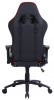 Кресло игровое Cactus CS-CHR-030BLR черный/красный эко.кожа с подголов. крестов. сталь 
