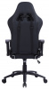 Кресло игровое Cactus CS-CHR-030BLS черный/серебристый эко.кожа с подголов. крестов. сталь 