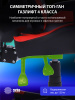Кресло игровое Cactus CS-CHR-090BLR черный/красный экокожа/сетка крестов. нейлон 