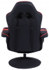 Кресло игровое Cactus CS-CHR-GS200BLR черный/красный подст.для ног 