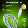 Кабель аудио-видео Cactus CS-HDMI.2.1-1.8 HDMI (m)/HDMI (m) 1.8м. позолоч.конт. серебристый