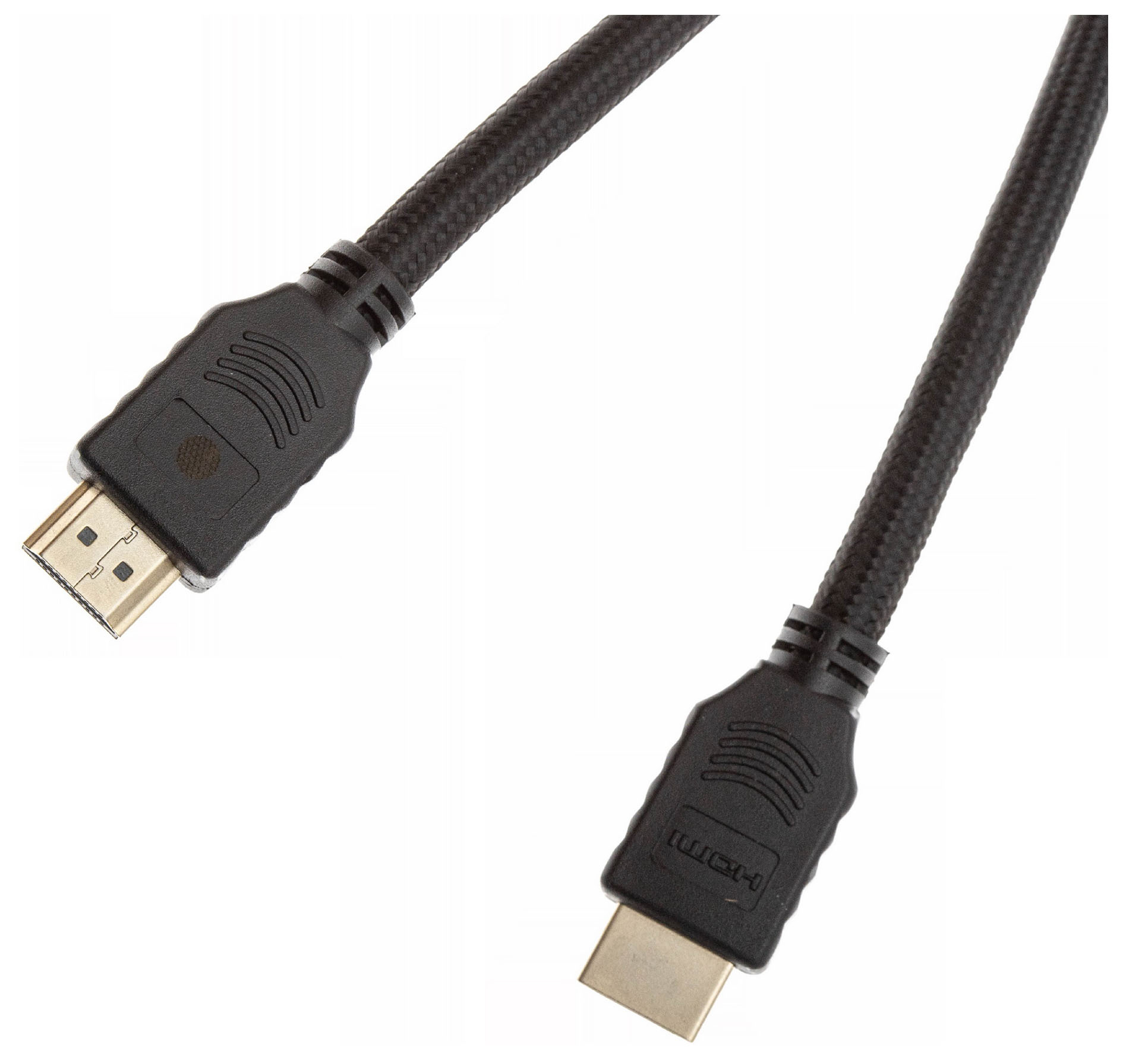 Кабель аудио-видео Cactus CS-HDMI.2-1.8 HDMI (m)/HDMI (m) 1.8м. позолоч.конт. черный