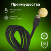 Кабель аудио-видео Cactus CS-HDMI.2-2 HDMI (m)/HDMI (m) 2м. позолоч.конт. черный