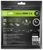 Кабель аудио-видео Cactus CS-HDMI.1.4-5 HDMI (m)/HDMI (m) 5м. позолоч.конт. черный