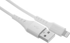 Кабель Cactus  CS-LG.USB.A-1  USB (m)-Lightning (m) 1м белый блистер
