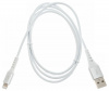 Кабель Cactus CS-LG.USB.A-1.2 USB (m)-Lightning (m) 1.2м белый блистер 