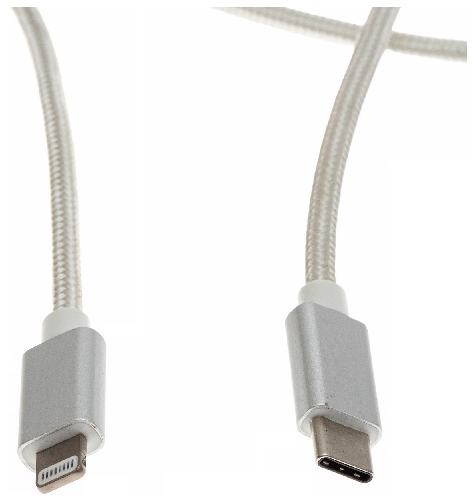 Кабель Cactus CS-LG.USB.C-1 USB Type-C (m)-Lightning (m) 1м белый блистер 