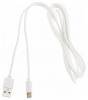 Кабель Cactus CS-USB.A.USB.C-1.8 USB (m)-USB Type-C (m) 1.8м белый блистер 