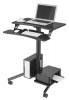Стол для ноутбука Cactus VM-FDS108 столешница МДФ черный 71x39.2x110см (CS-FDS108BBK) 