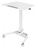 Стол для ноутбука Cactus VM-FDS109 столешница МДФ белый каркас белый 73x50x108см (CS-FDS109WWT) 