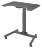 Стол для ноутбука Cactus VM-FDE101 столешница МДФ черный каркас черный 80x60x123см (CS-FDE101BBK) 