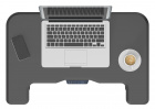 Стол для ноутбука Cactus VM-FDE101 столешница МДФ черный каркас черный 80x60x123см (CS-FDE101BBK) 