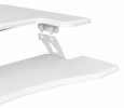 Стол для ноутбука Cactus VM-FDE103 столешница МДФ белый 91.5x56x123см (CS-FDE103WWT) 