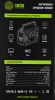 Электростанция портативная Cactus CS-PCS172 48000mAh 5A 3xUSB черный 