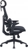 Кресло Cactus CS-CHR-MC01-BK черный сет./эко.кожа с подголов. крестов. пластик 