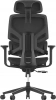 Кресло Cactus CS-CHR-MC01-BK черный сет./эко.кожа с подголов. крестов. пластик 