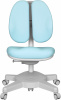 Кресло детское Cactus CS-CHR-3604BL голубой крестов. пластик серый 