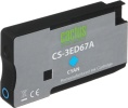 Картридж струйный Cactus  CS-3ED67A  712 голубой (29мл) для HP DJ T230/T630/T650 с чипом