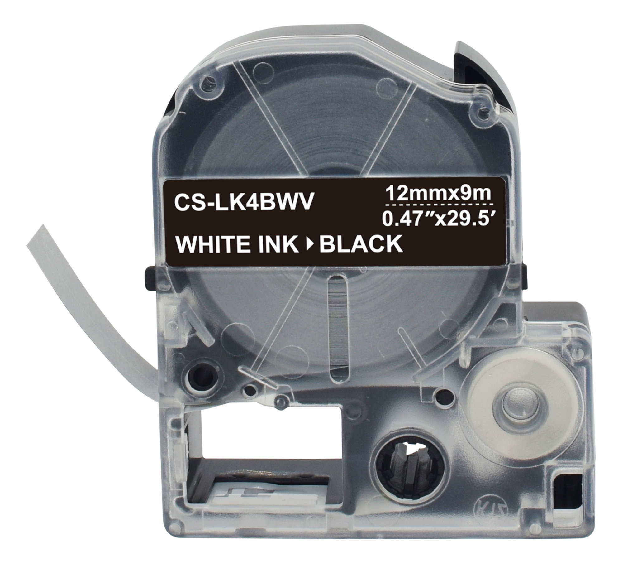 Картридж ленточный Cactus CS-LK4BWV черный для Epson LW300/LW400/LW700/LW600P/LW1000P/K400/Z700/Z900
