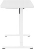 Стол для компьютера Cactus CS-EGD-WWT электропривод столешница стекло белый каркас белый 