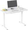 Стол для компьютера Cactus CS-EGD-WWT электропривод столешница стекло белый каркас белый 