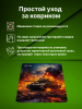 Коврик для мыши Cactus Burning tank рисунок 300x250x3мм (CS-MP-D04M)