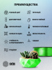 Пластик для принтера 3D Cactus CS-3D-PETG-1KG-T-GREEN PETG d1.75мм 1кг L316м 1цв.