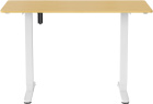 Стол для компьютера Cactus CS-ED-WTBAM электропривод столешница бамбук бежевый каркас белый 120x72x60см 