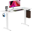 Стол для компьютера Cactus CS-EDL-WWT электропривод столешница ДСП белый каркас белый 160x72x60см 