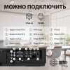 Проектор Cactus CS-S2.B 3LCD 4000Lm ANSI (1024x768) 15000:1 ресурс лампы:10000часов 1xUSB typeA 2xHDMI 3.26кг