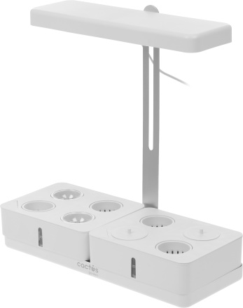 Гидропонная установка Cactus Garden 3л 20Вт белый (CS-LEDPOT-08)