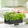 Гидропонная установка Cactus Garden 3л 24Вт черный (CS-LEDPOT-06) 
